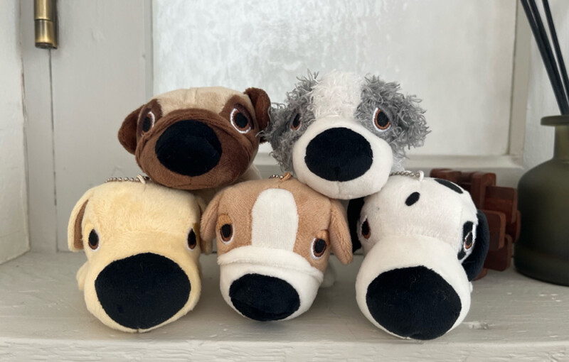 THE DOGのぬいぐるみのカプセルトイが発売中